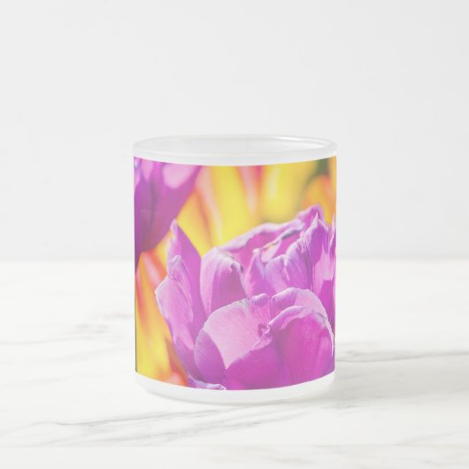 Tasse Givré Tulipes Enchanter Violet (Centre)
