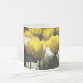 Tasse Givré Tulipes Jaune Et Blanc (Devant gauche)