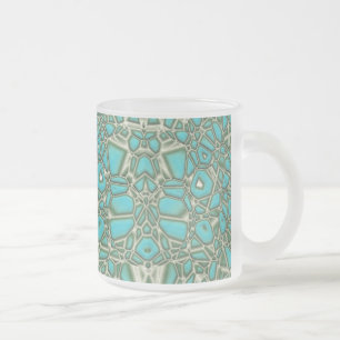 Tasse Givré Turquoise (tasse givrée)