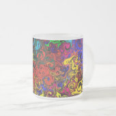 Tasse Givré Twirlers colorés Abstraits / (Devant droit)
