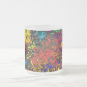 Tasse Givré Twirlers colorés Abstraits / (Centre)