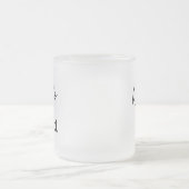 Tasse Givré Typographie Écrivez le livre que vous voulez lire (Centre)