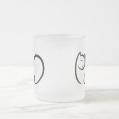 Tasse Givré Typographie Ronron Noir (Centre)