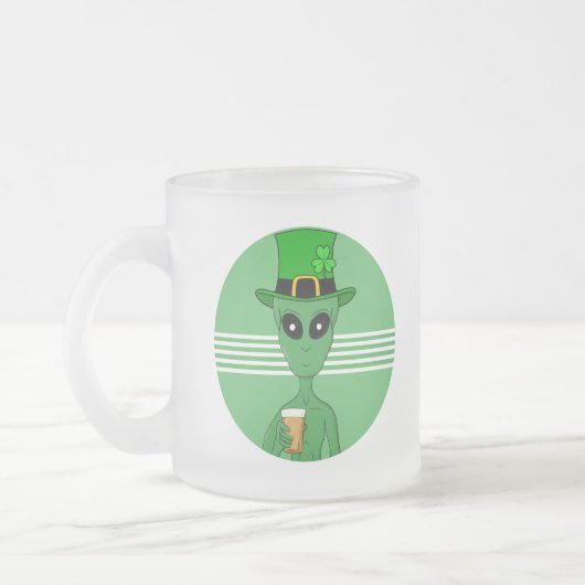 Tasse Givré Un Alien de St. Patrick (Gauche)