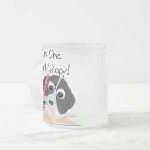 Tasse Givré Un Chiot intelligent (Devant gauche)
