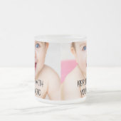 Tasse Givré Un design simple unique d'une nature personnalisée (Centre)