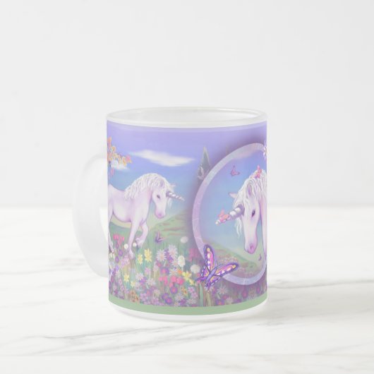 Tasse Givré Un paradis mauve (Devant gauche)