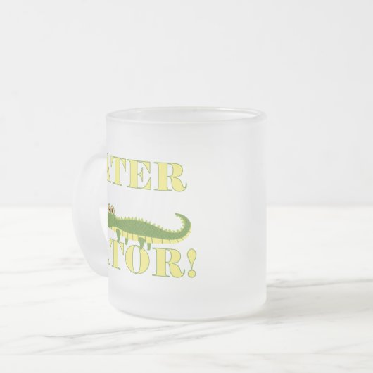 Tasse Givré Un plus défunt alligator (Devant gauche)