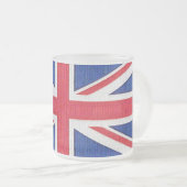 Tasse Givré Union Jack - drapeau du Royaume-Uni (Devant droit)