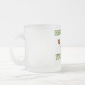 Tasse Givré Vache sainte je suis 65 T-shirts et cadeaux (Gauche)