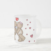 Tasse Givré Valentine nounours (Devant droit)
