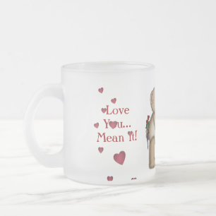 Tasse Givré Valentine nounours