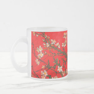 Tasse Givré Van Gogh Almond Blossoms Rouge