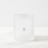 Tasse Givré Vecteur de tatouage fée papillon - Art Floral Vint (Centre)