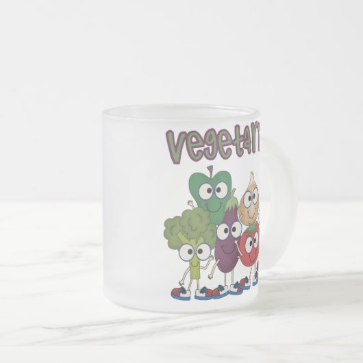 Tasse Givré Végétarien (Devant droit)
