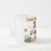 Tasse Givré Véhicules de construction 3e chemises d'anniversai (Devant gauche)