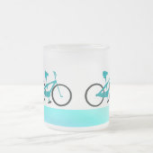 Tasse Givré Vélo Aqua (Centre)