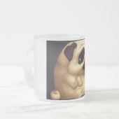 Tasse Givré verre de carlin (Devant gauche)