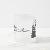 Tasse Givré Verre givrée Mug-Yellowstone Deer (Centre)