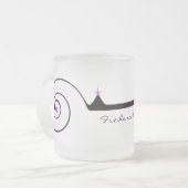 Tasse Givré Verre l'épousant élégant (Devant gauche)