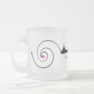 Tasse Givré Verre l'épousant élégant