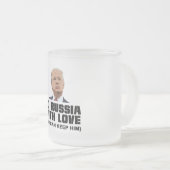 Tasse Givré Vers la Russie avec amour (Devant droit)