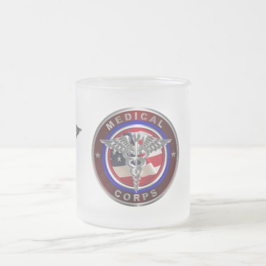 Tasse Givré Vétéran du Corps Médicale (Centre)