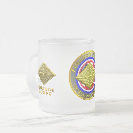 Tasse Givré Vétérinaire du Corps des finances (Devant gauche)