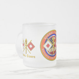 Tasse Givré Vétérinaire du Corps des transmissions