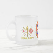 Tasse Givré Vétérinaire du Corps des transmissions (Gauche)