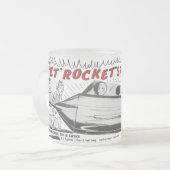 Tasse Givré Vintage Jet Rocket Space Ship Ad  (Devant gauche)