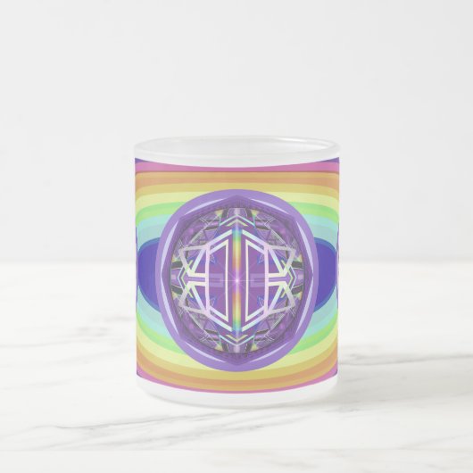 Tasse Givré Violet W3 (Centre)