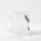 Tasse Givré Visage de pastèque souriant (Gauche)