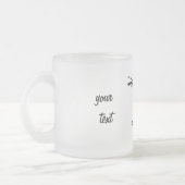 Tasse Givré Visage fâché (Gauche)