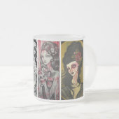 Tasse Givré visages de dame (Devant droit)