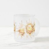 Tasse Givré Visages du Sun (Devant droit)