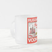 TASSE GIVRÉ VODKA RUSSE (Devant gauche)