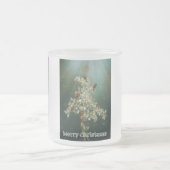 Tasse Givré Voile d'or & Songbirds Noël Salutation (Centre)