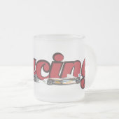 Tasse Givré Voitures de course (Devant droit)