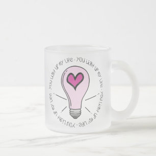 Tasse Givré Vous allumez ma vie