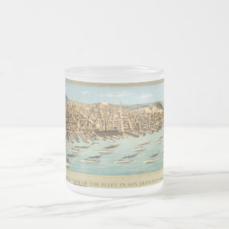 Tasse Givré Vue de primevère farineuse de la flotte dans la