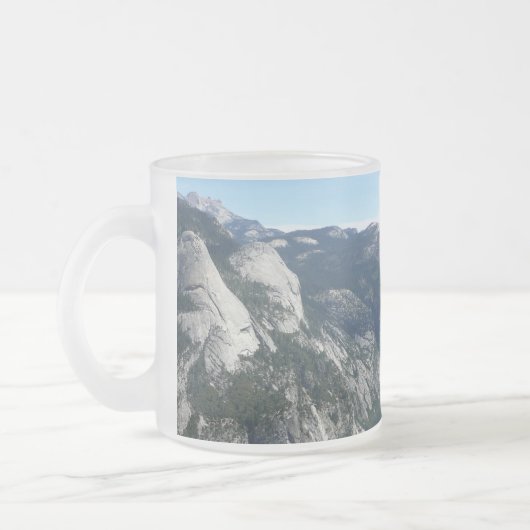Tasse Givré Vue depuis Glacier Point dans le parc national Yos (Gauche)