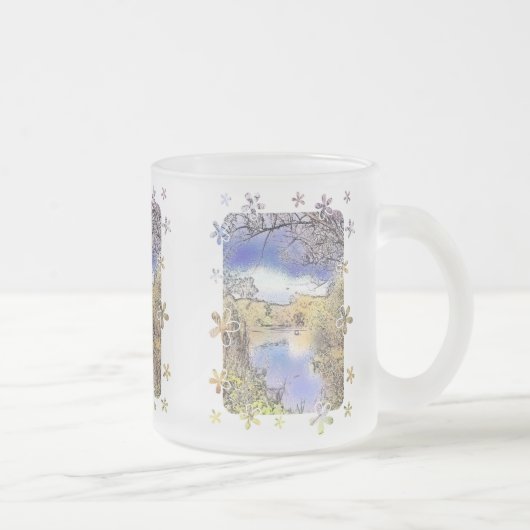 TASSE GIVRÉ VUES SUR L'ANGLETERRE (Droit)