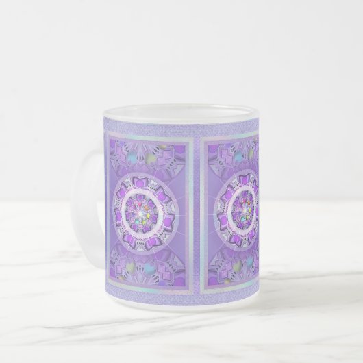 Tasse Givré W2 pourpre (Devant gauche)