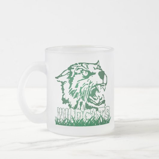 Tasse Givré Wayland Union Wildcats #4 (Gauche)