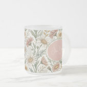 Tasse Givré Whimsical Daisy Garden Aesthetic Custom (Devant droit)