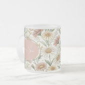 Tasse Givré Whimsical Daisy Garden Aesthetic Custom (Devant gauche)