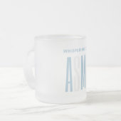 Tasse Givré Whispering calme ASMR. (Devant gauche)