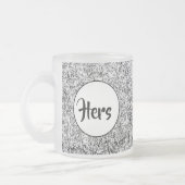 Tasse Givré Willow se déleave. Abstract (Gauche)