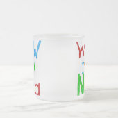 Tasse Givré WOW Je suis un T-shirts et cadeaux Nana (Centre)